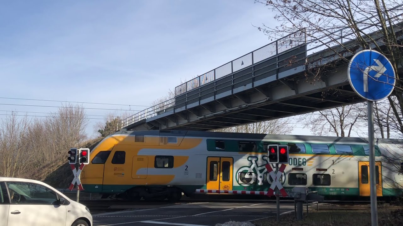 Bahnübergang Lübben/Railroad crossing Lübben