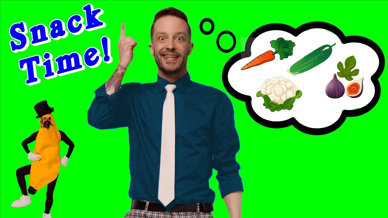 The Snack Time Song | Mr Doug | Nursery Rhymes | Songs For Toddlers | Fun Kindergarten Songs |