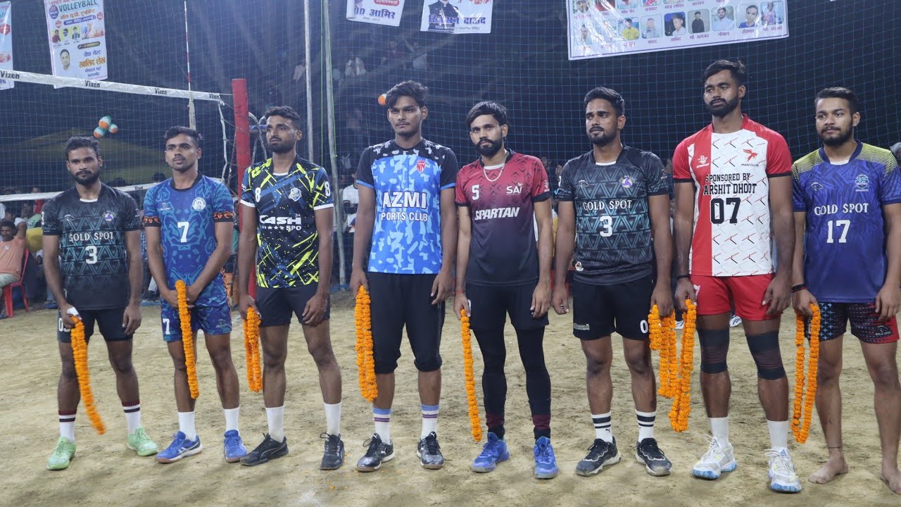 Maharana pratap Academy lucknow vs Gangapur jaunpur Volleyball match live from Anwak Azamgarh