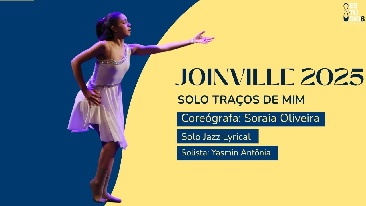ESTÚDIO 8 NO MAIOR FESTIVAL DE DANÇA DO MUNDO! Traços de mim em Joinville 2025