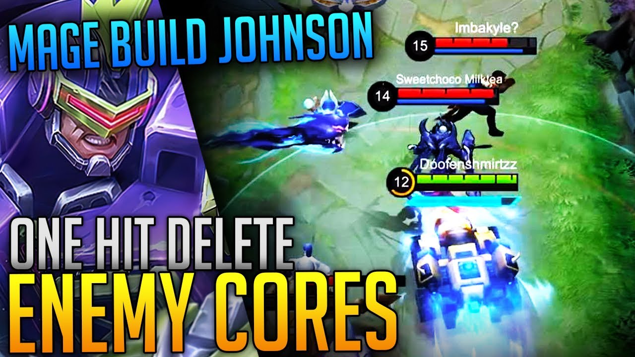 Trolling in ranked game? - mage build johnson - MLBB