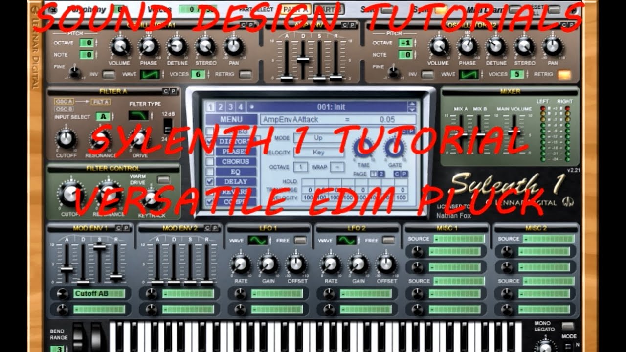 Sylenth 1 Tutorial - Versatile EDM Pluck
