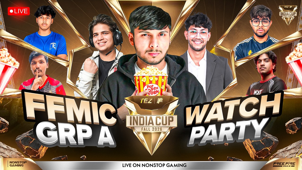 FFMIC 2026 FALL PLAY INS DAY-1 WATCH PARTY 🥶 || TUFAN vs TEAM ELITE vs NXT vs MAFIA BALA