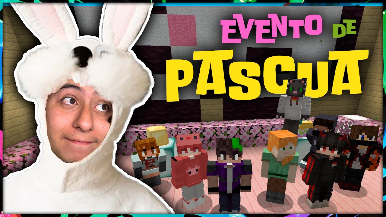 EVENTO DE PASCUA🥚🗿| B&uacute;squeda de Huevitos en MINECRAFT ⛏️ | Resumen del Evento