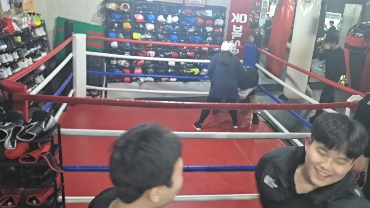 스파링 기록 - 고등학생이랑 2R