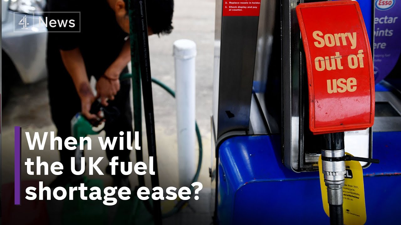 UK government expected to issue temporary visa scheme for foreign lorry drivers amid fuel shortages
