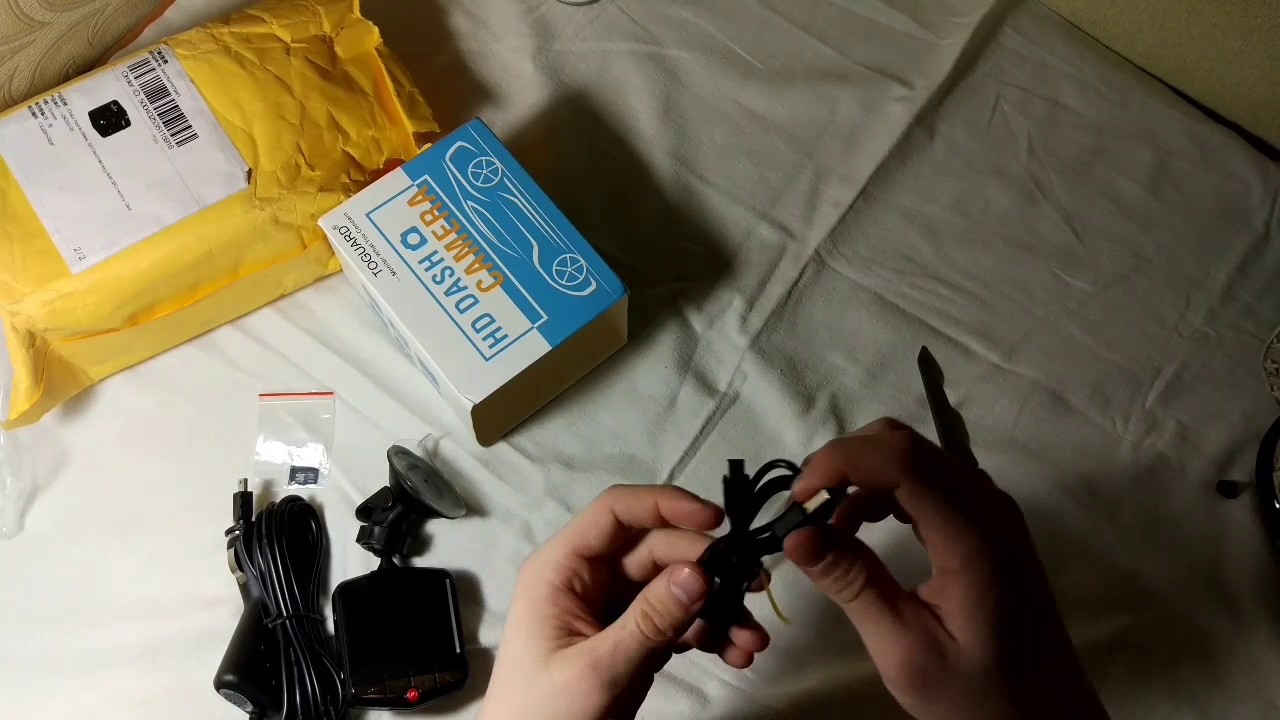 Распаковка Видеорегистратора Toguard и защитного стекла для планшета Chuwi hibook pro
