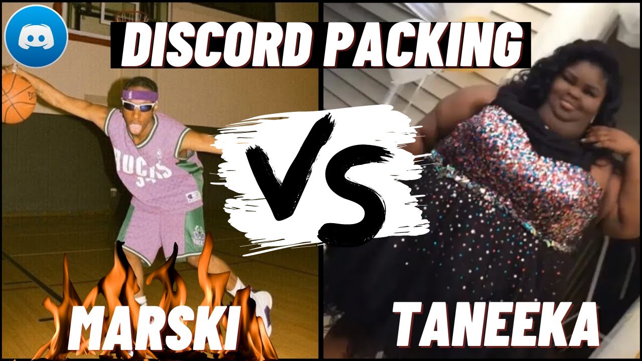 Marski vs Taneeka | Discord Packing (DEADLY!) (Ft Thizzkid)