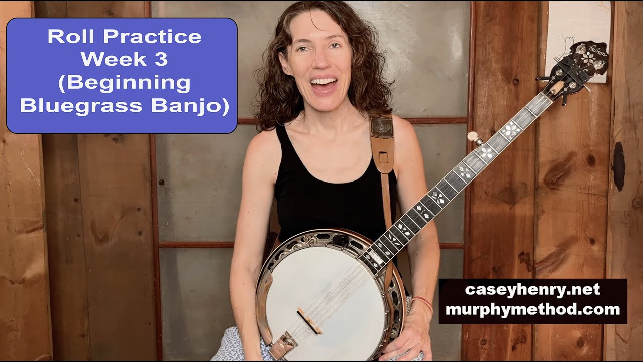 Roll Practice Week 3 - Adding in C and D7 Chords. Practice Along. The Murphy Method