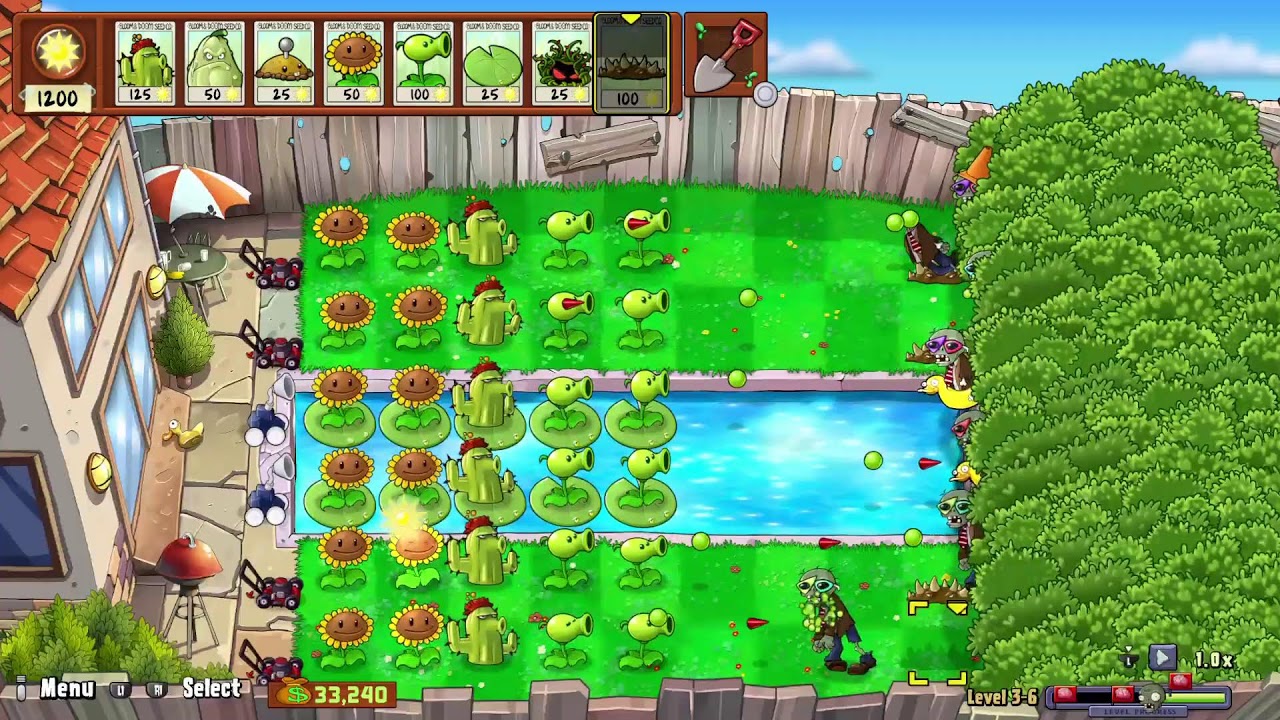 Plants vs Zombies Replanted| Adventure 2 levels pt 3