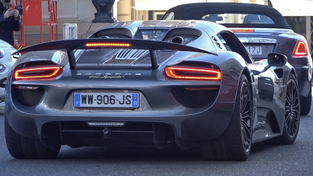IL A LE PIED LOURD avec sa Porsche 918 SPYDER ! 😨🔥