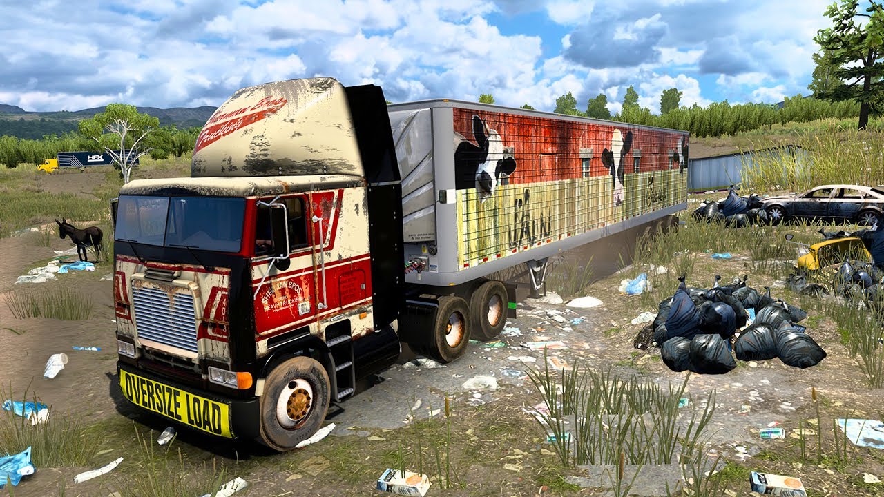 Restauración de un Freightliner FLB ABANDONADO y OXIDADO ats 1.53