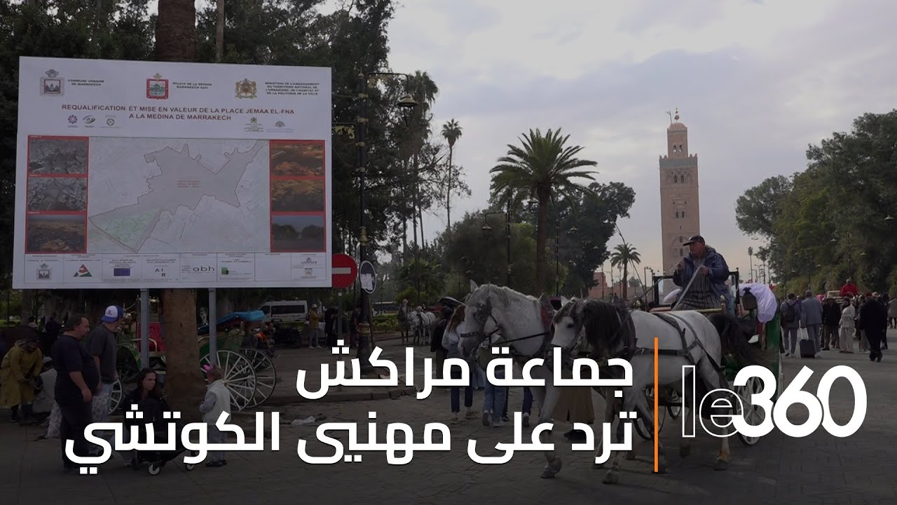 مهنيو عربات «الكوتشي» بمراكش يرفضون قرار نقلِهم من ساحة جامع الفناء