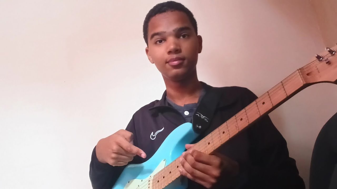 Minha primeira Aula de Guitarra em Casa. Sobre escalas e improviso, 