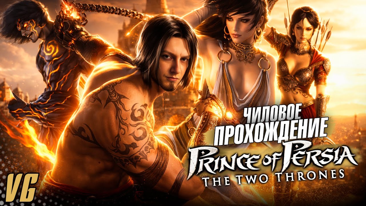 Есть два стула... | Полное прохождение Prince of Persia: The Two Thrones на ХАРДКОРЕ | 2К