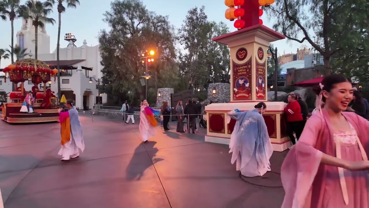 Mulan's Lunar New Year Procession Disney California Adventure Park