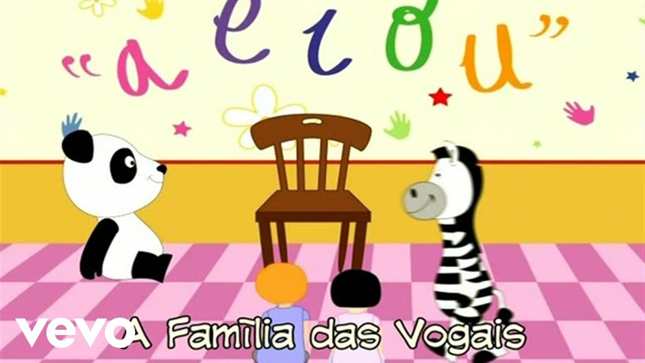 Panda vai à Escola - A Família das Vogais