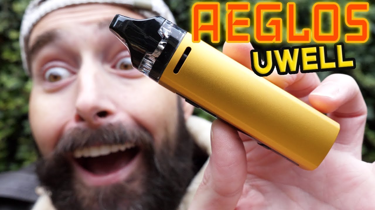 My Golden Rod Is HERE! ⚡️ The Aeglos By UWELL!