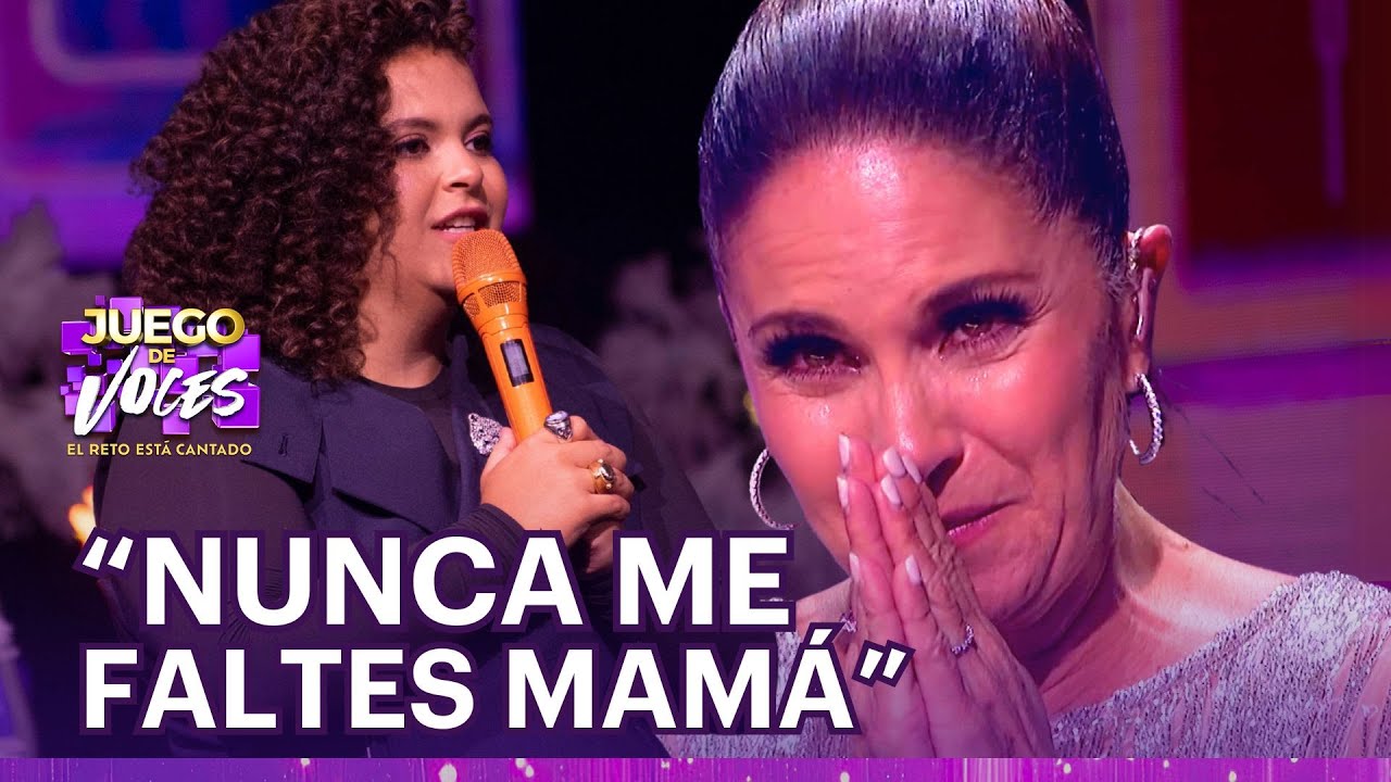 Lucero llora ante el mensaje de amor de Lucerito con motivo del Día de las Madres | Juego de Voces