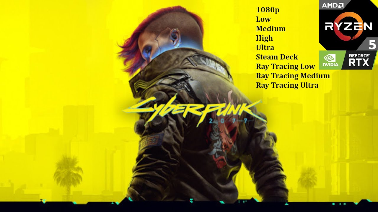 Cyberpunk 2077 Benchmark (Low - Ray Tracing Ultra Presets) RTX 3050 8gb, AMD Ryzen5 5500