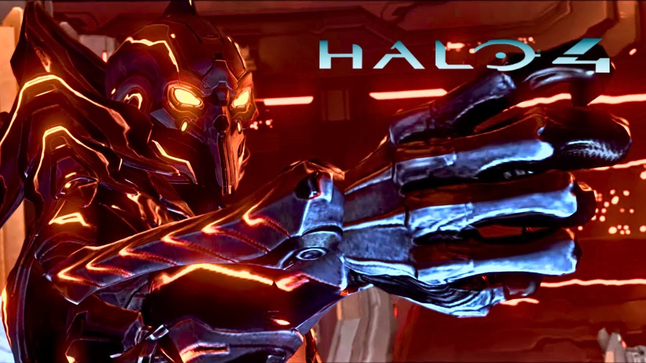 Halo 4 - Final Boss Fight and Ending Cutscene [1080p HD]