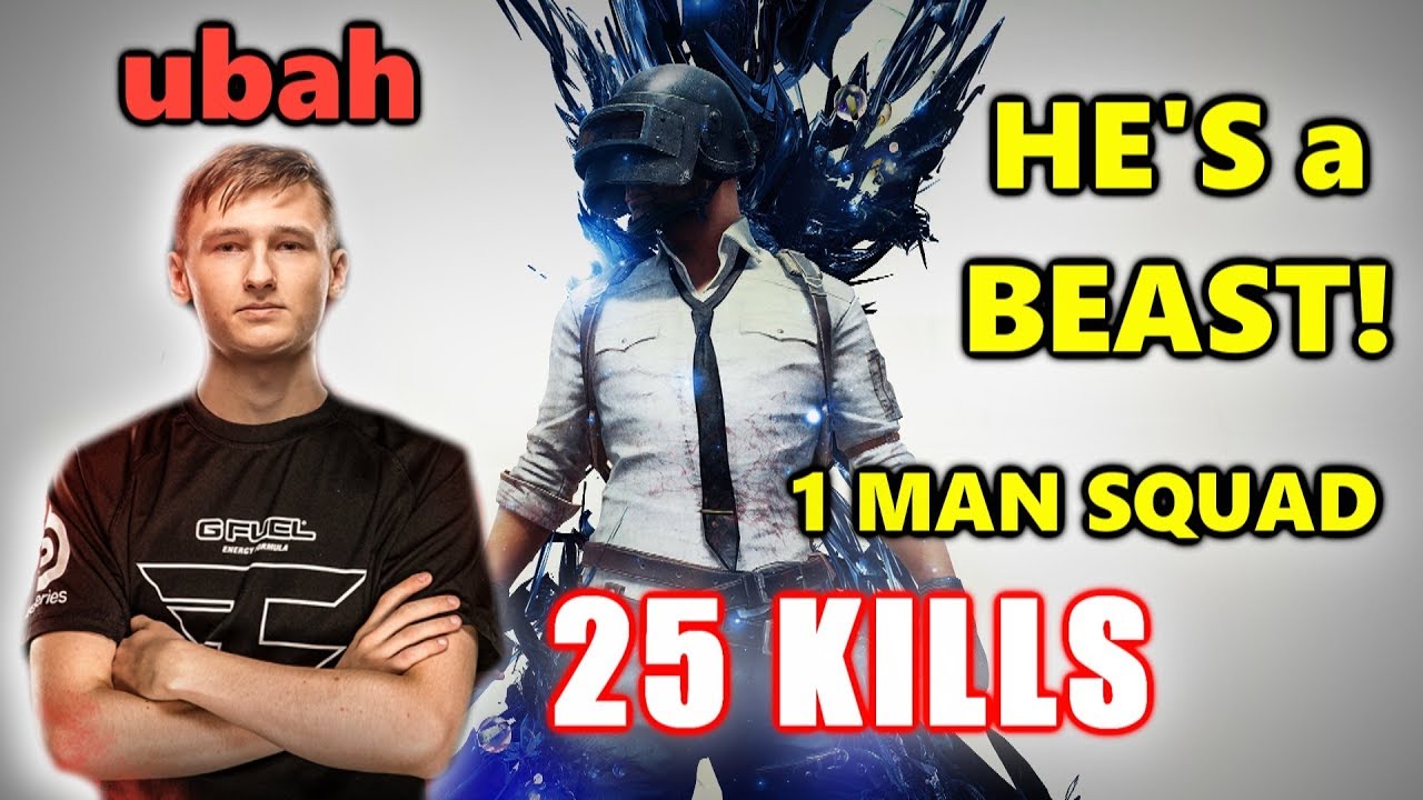 Faze ubah - 25 KILLS - 1 MAN SQUAD - HE'S a BEAST! - M416+SKS  - PUBG