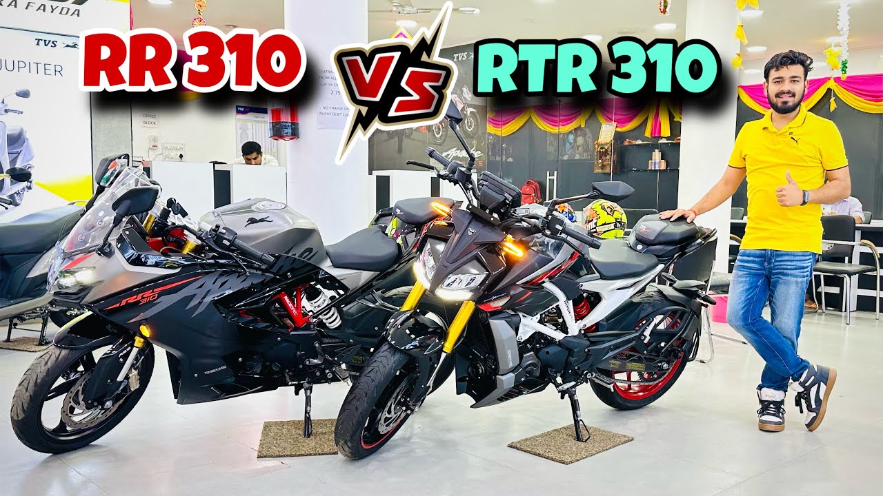 Apache RTR 310 Vs RR 310 🔥 40000 Save 💸 😲 Which is best | First impression | Detailed Comparison