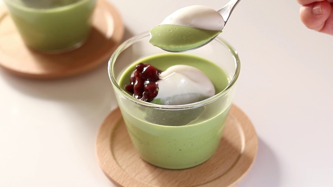 とろける♡抹茶パンナコッタの作り方 / Matcha Panna cotta recipe