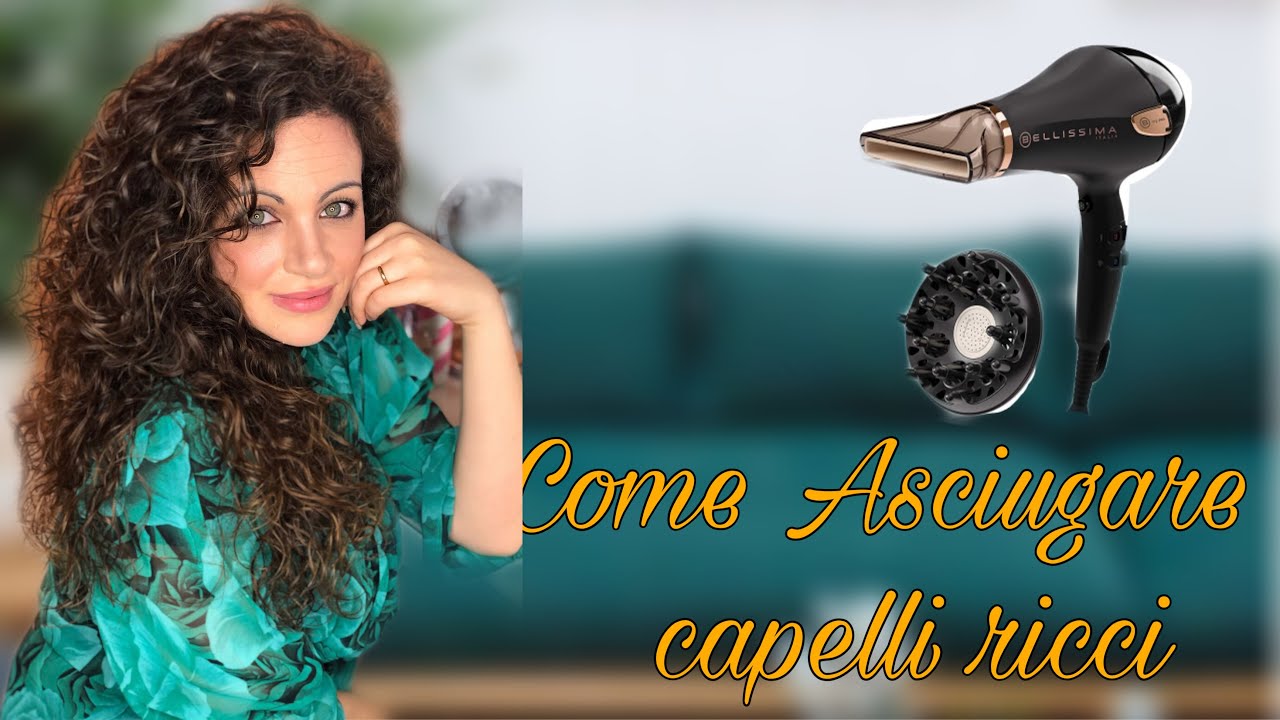 COME ASCIUGARE I CAPELLI RICCI|capelli ricci
