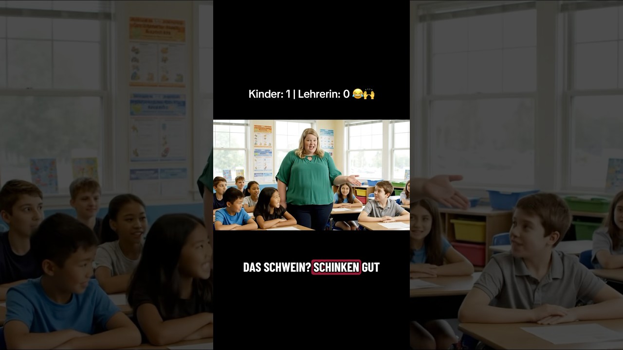 Kinder: 1 | Lehrerin: 0 😂🙌 #schule #kinder #klasse #lehrerin #fyp #f&uuml;rdich #foryou #viral #aiart