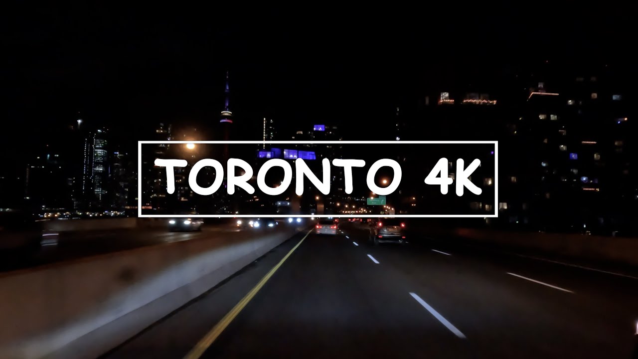 Watch How to Drive to DVP via the Gardiner Express - Toronto 4K VLOG
