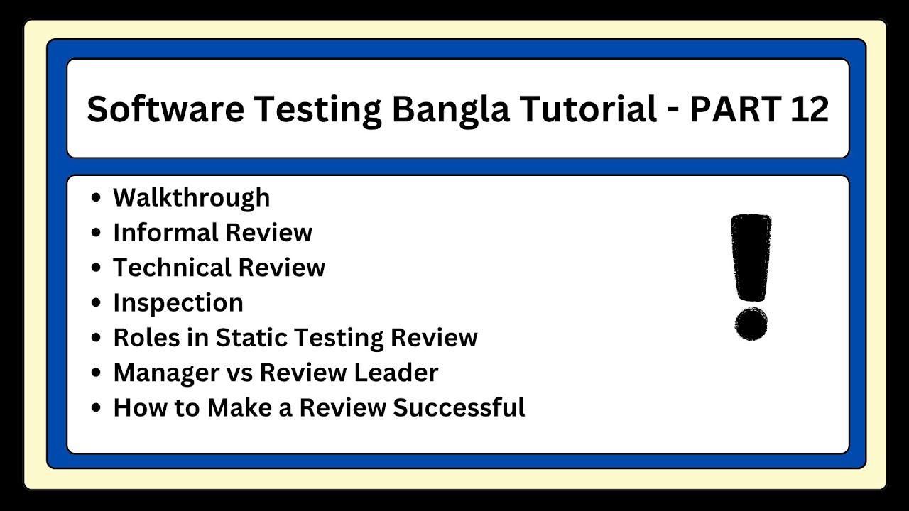 ISTQB Chapter 3 – Review Process Explained | Roles, Priorities & Tips for Successful Reviews