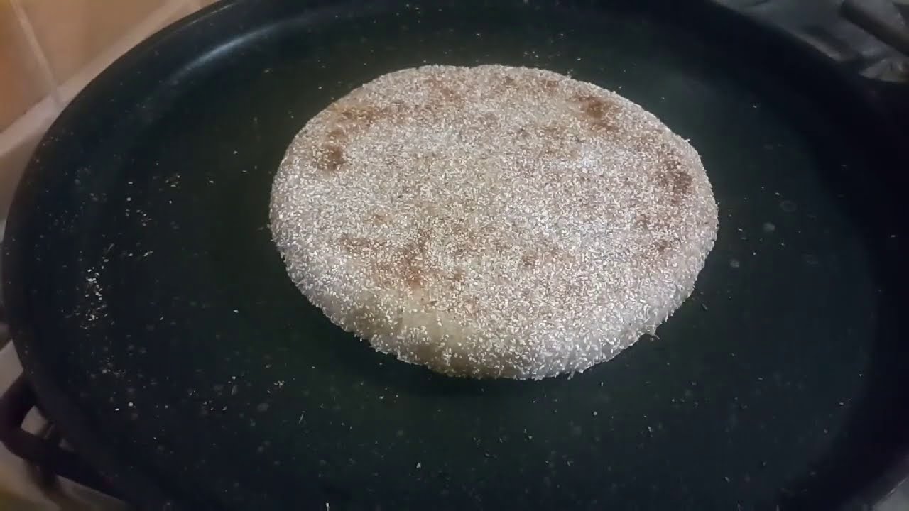 أسهل بطبوط صغير بدقيق الشعير والقمح الكامل🍞🍞صحي وسهل التحضير