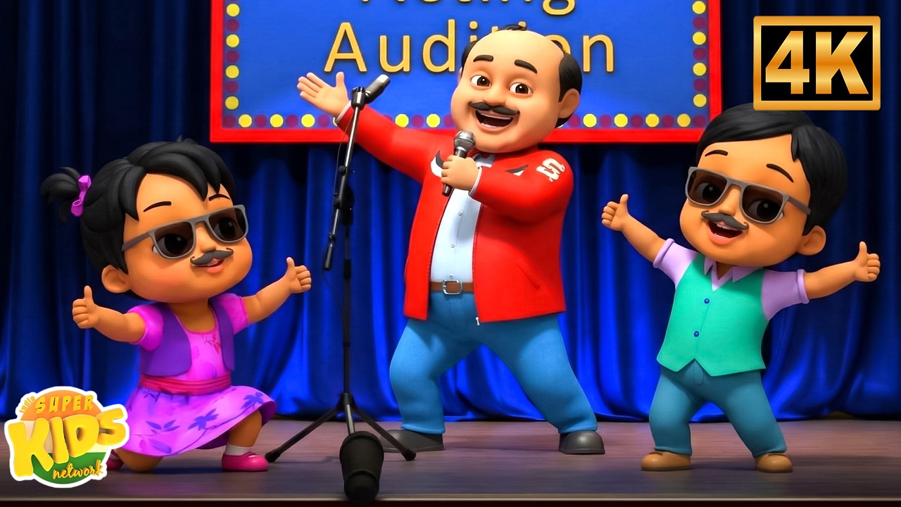 Hero Ban Gaye Lalaji, हीरो बन गए लालाजी, Sher Nirala Aaya + Hindi Cartoon Preschool Songs for Babies