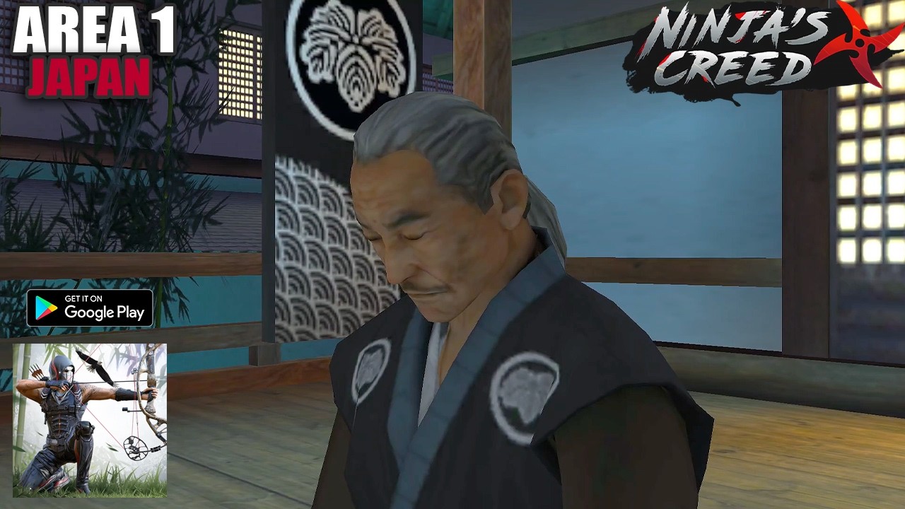 Ninja’s Creed:3D Shooting Game Android Gameplay - Area 1: Japan
