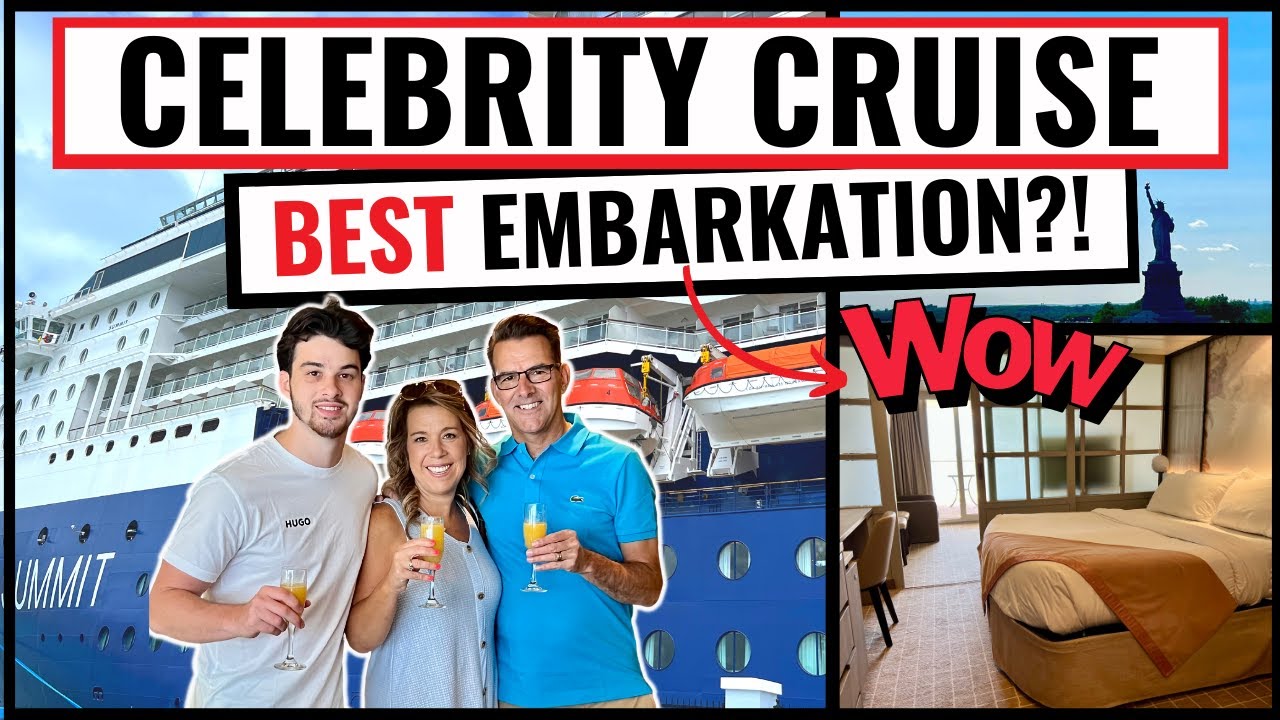 CELEBRITY SUMMIT EMBARKATION DAY! Boarding Process & Unexpected Surprises