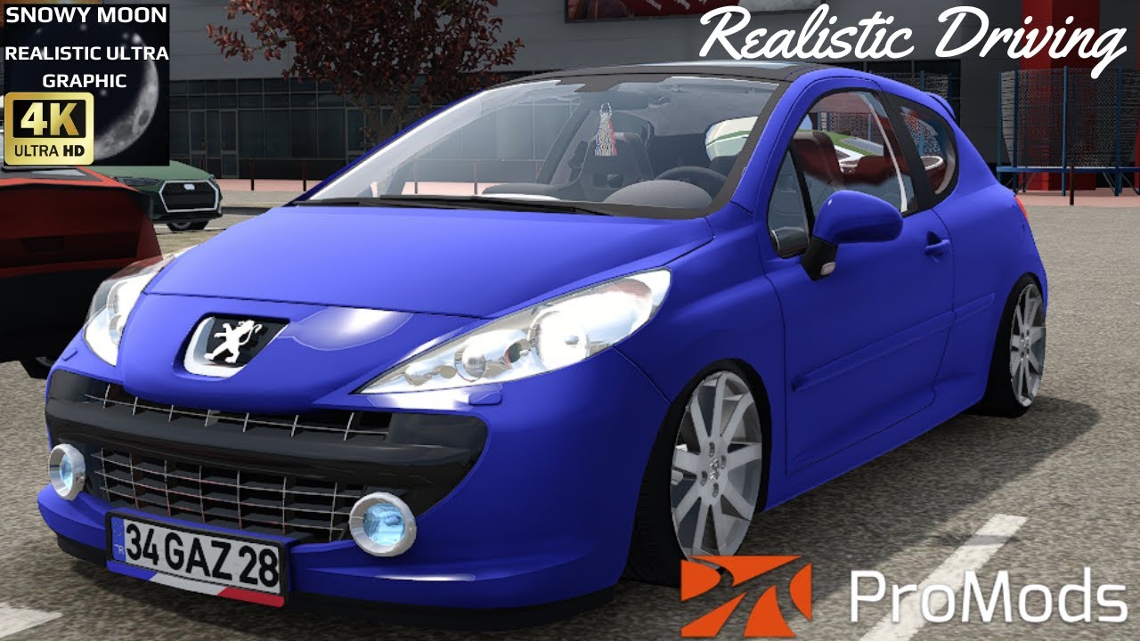 Peugeot 207 RC | Belgrade - Zagreb | POV | Realistic driving | 4k incredible graphics ETS 2 (1.56)