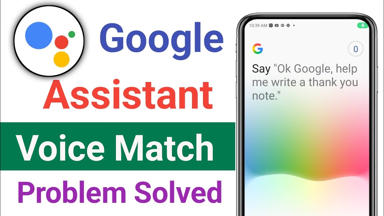 google assistant voice match not working | google assistant voice match nahi ho raha hai