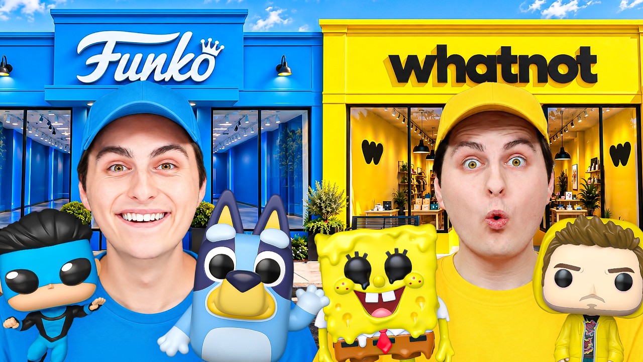 Веселое видео про Funko Pop