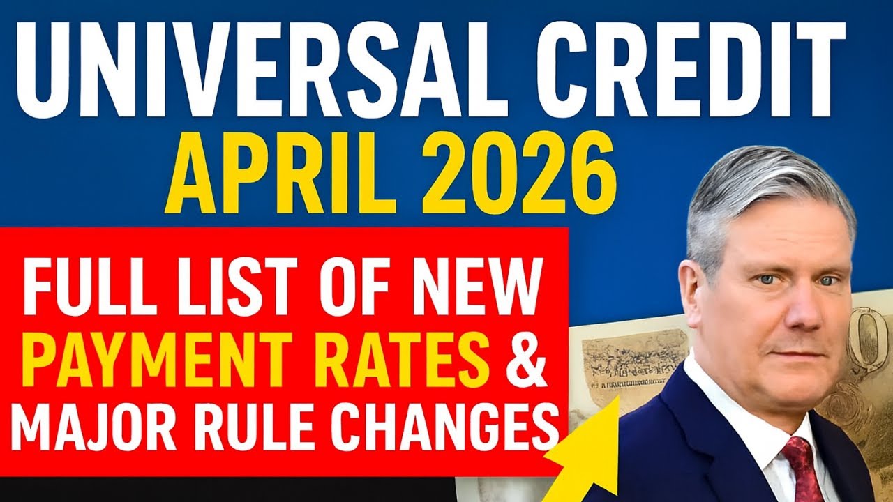 Universal Credit April 2026: Full List of New Payment Rates & Major Rule Changes