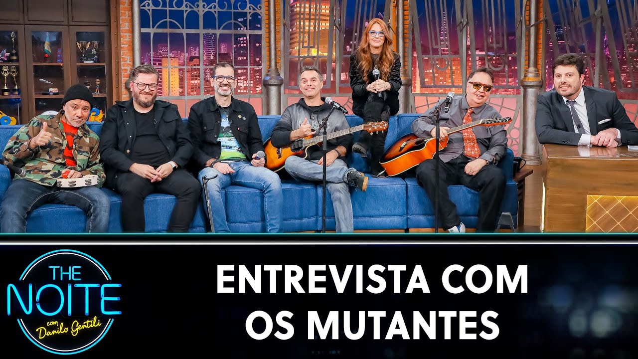 Entrevista com a banda Os Mutantes | The Noite (18/10/22)