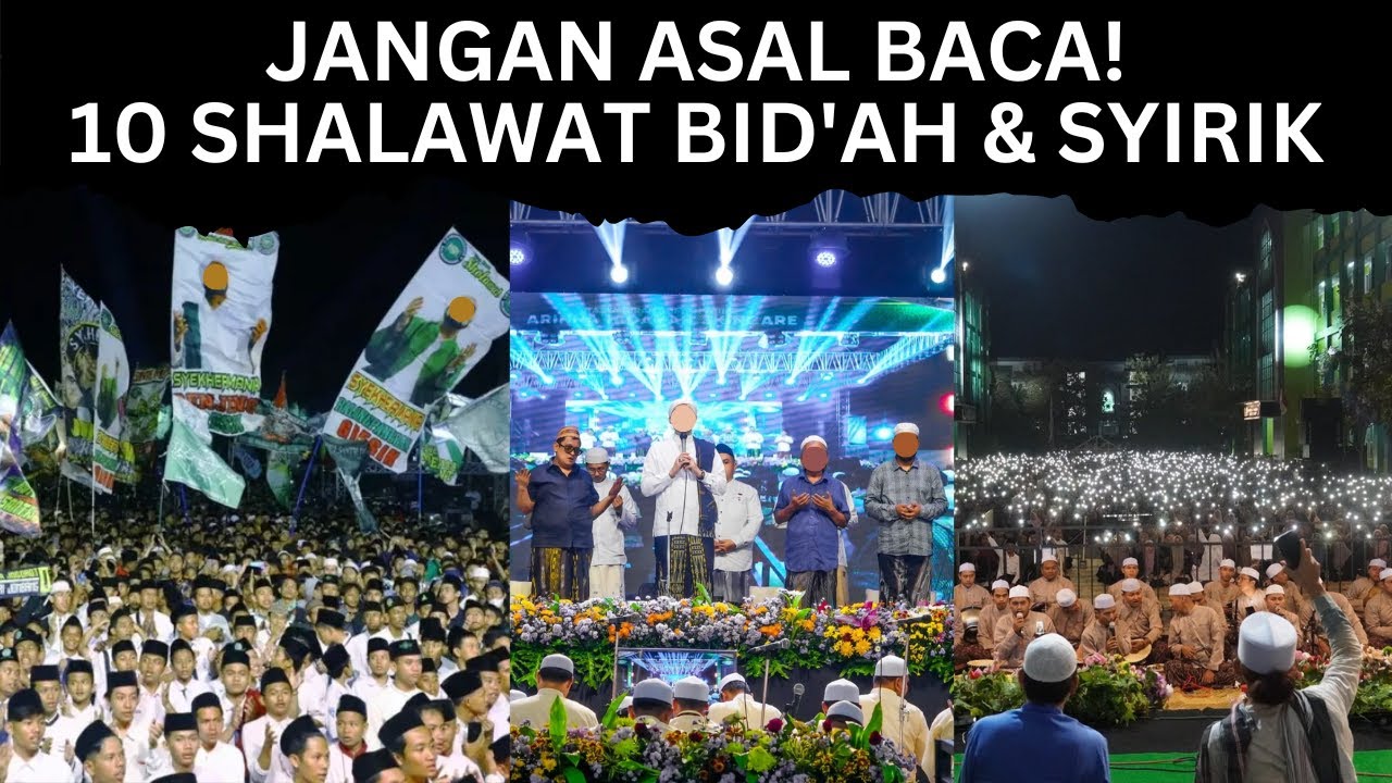 10 Shalawat Menyimpang: Mengandung Syirik, Bid’ah, dan Kekufuran