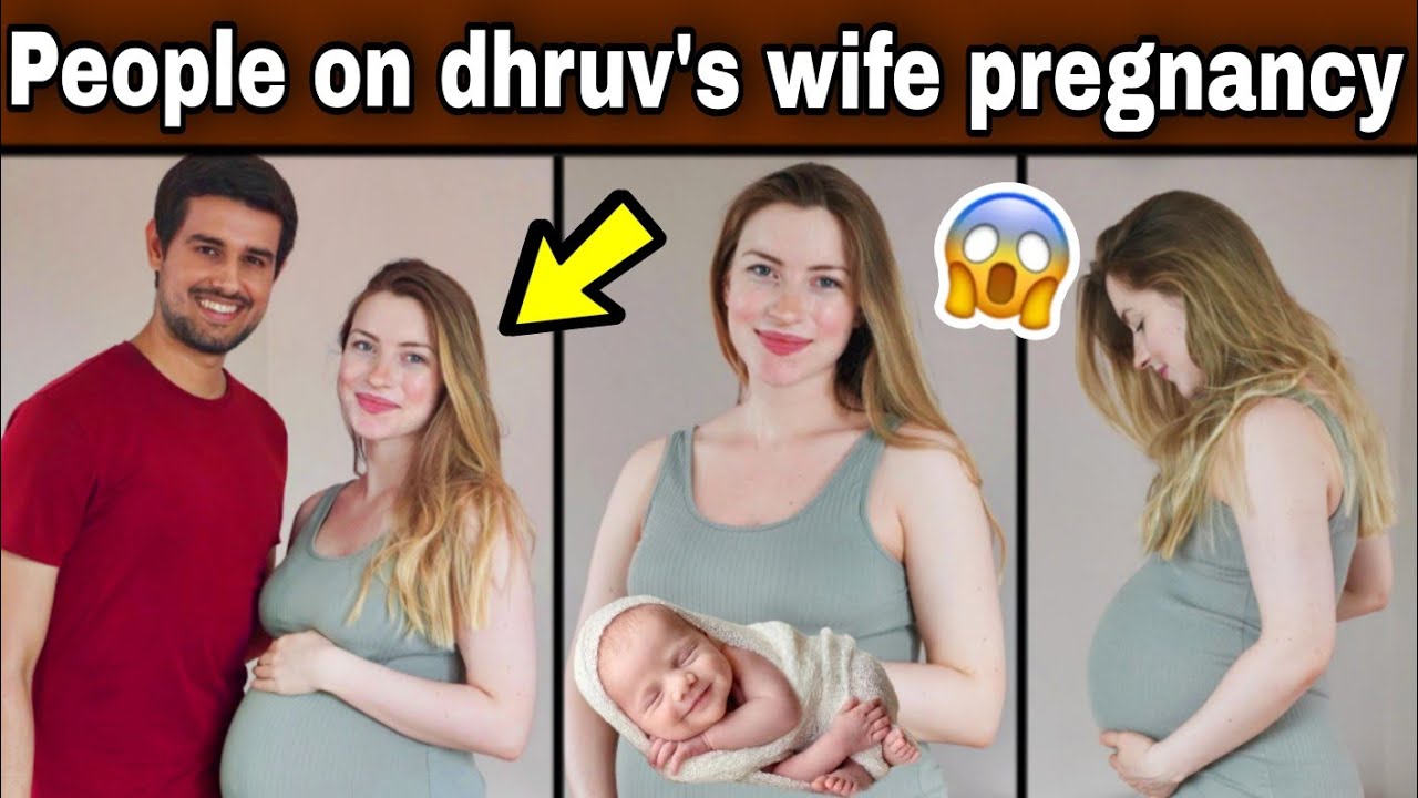 People's reactions on dhruv rathee pregnant wife: लोगों का क्या कहना है ध्रुव राठी के पिता बनने पर।