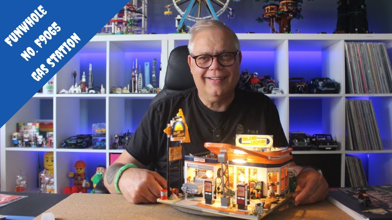Die Tankstelle von Funwhole ist wieder ein echter Hinkucker, LEGO&reg; nehmt euch mal ein Beispiel :)
