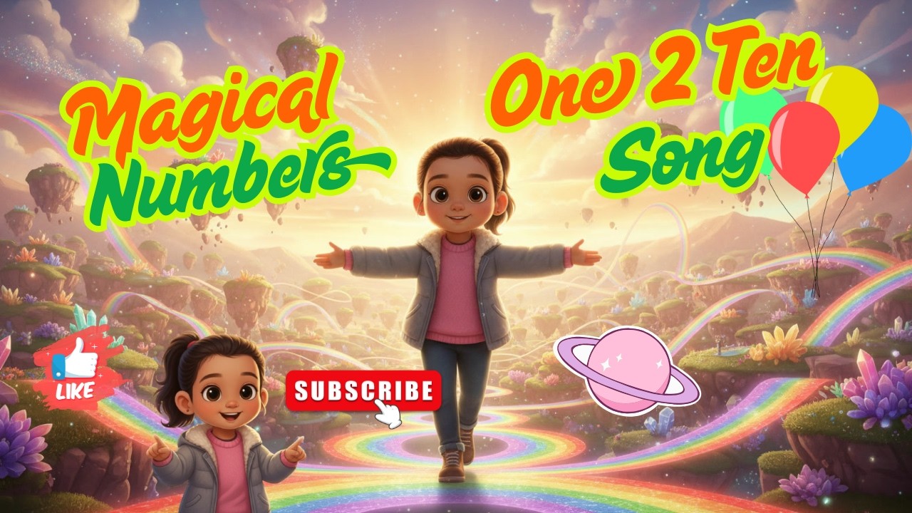 Numbers 1 to 10 Song | Fun Counting Song for Kids | Counting 1–10 for Kids | Learn Numbers Fast!