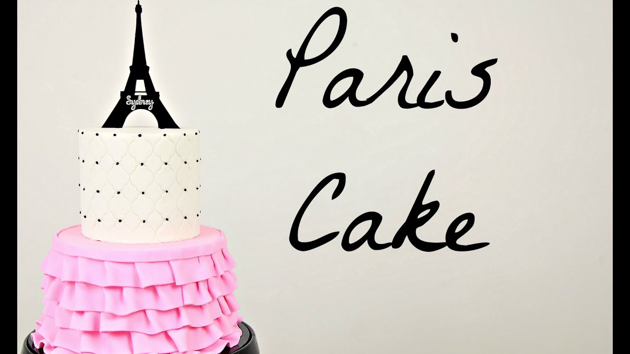 Make a Paris Ruffle Cake  - CAKE STYLE