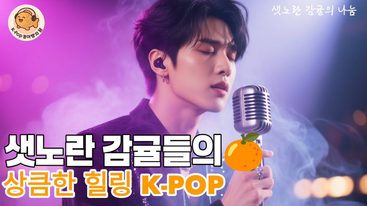 [K-POP 붕어빵의꿈] 샛노란 감귤들의 나눔 🍊 상큼한 K-POP 힐링송 청량 팝댄스 음악청량댄스 #상큼한노래 #힐링음악 #기분좋은노래 #Kpop2025 #신나는팝송 #감성팝