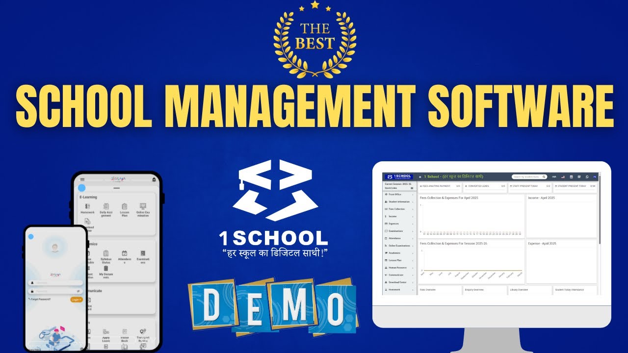 Best School Management Software | Erp software demo | Free Demo  | Call no:- +91 8877661716