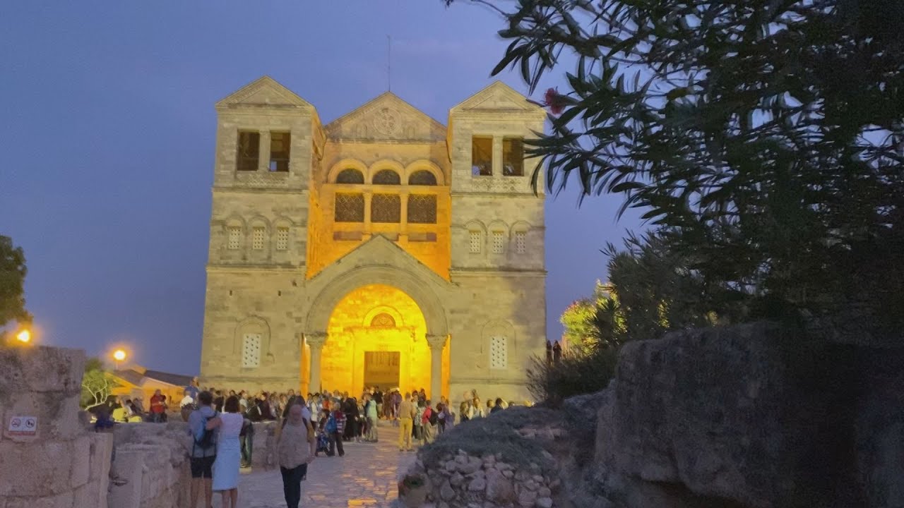 Do Th&aacute;i-Israel  Nh&agrave; Thờ Ch&uacute;a Biến H&igrave;nh N&uacute;i Ta-B&ocirc;-R&ecirc; - Church of the Transfiguration Mount Tabor