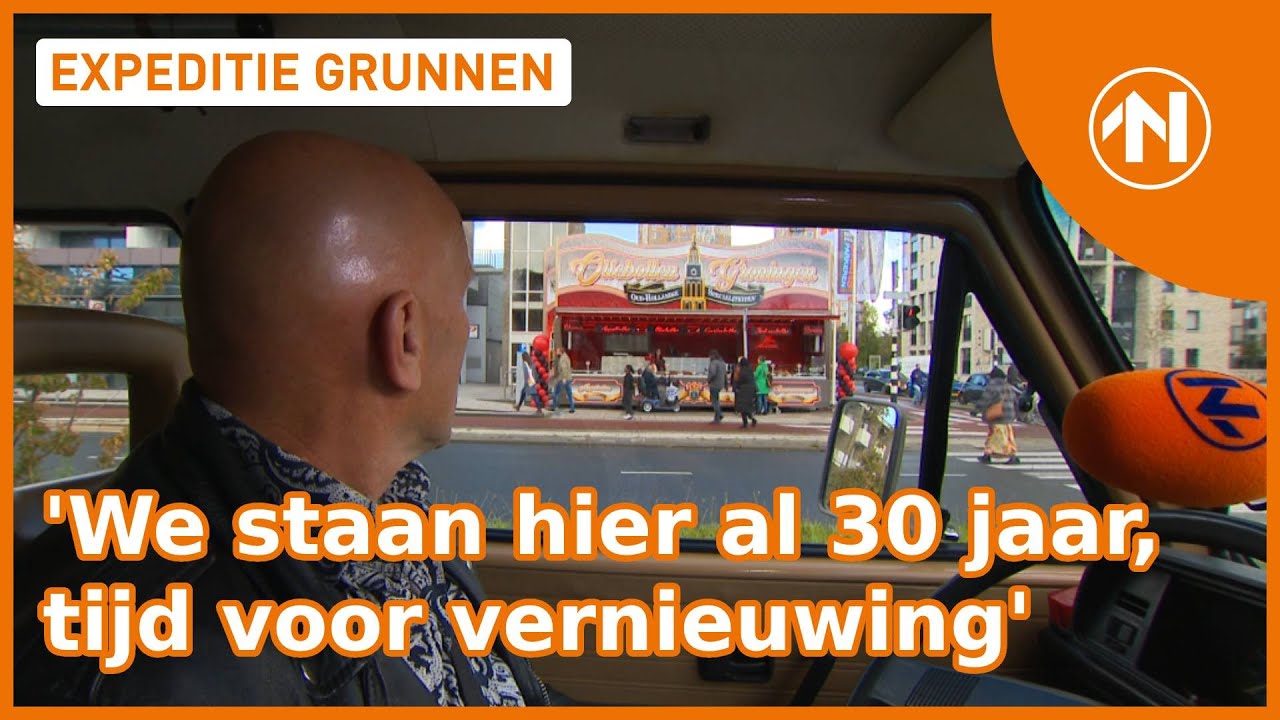 Een spiksplinternieuwe, Groningse oliebollenkraam